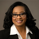 A headshot of Nicole Matthews, an employee at Ravan City Central Bank .